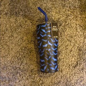 Halloween Bats 30oz Stainless Steel Insulated Tumbler with Straw